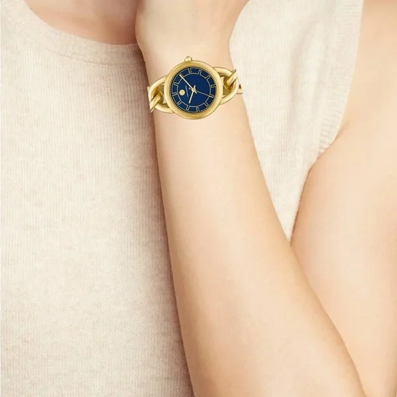 New RAVELLO Tory Burch bracelet watch, gold tone - www 